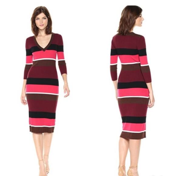 Trina Turk Women's 3/4 sleeve merino dress - Picture 1 of 8